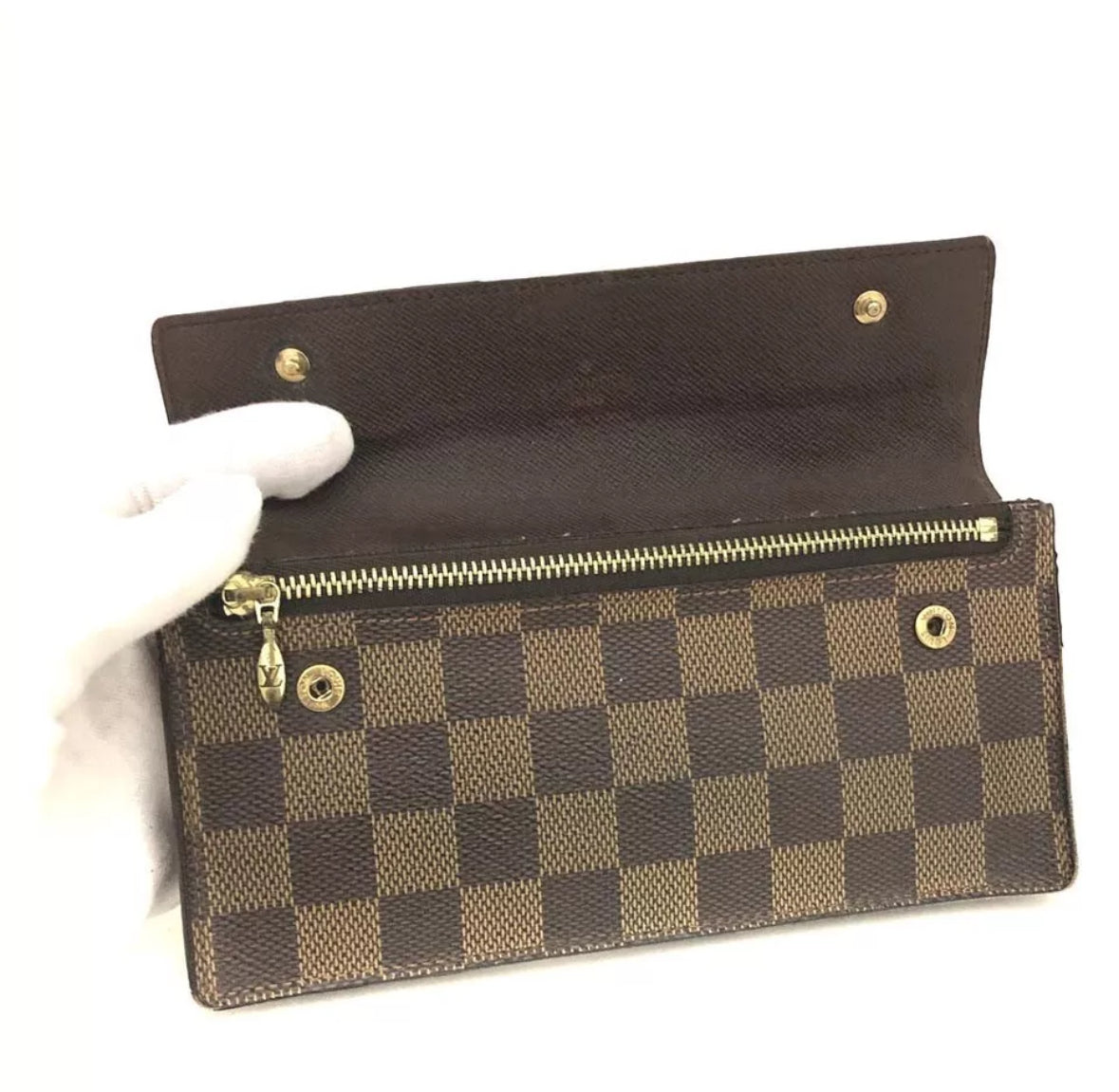 Louis Vuitton long Wallet - Classic Brown Monogram Canvas