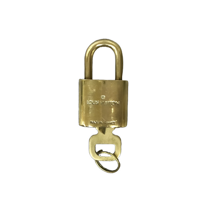 Authentic Louis Vuitton Gold Padlock