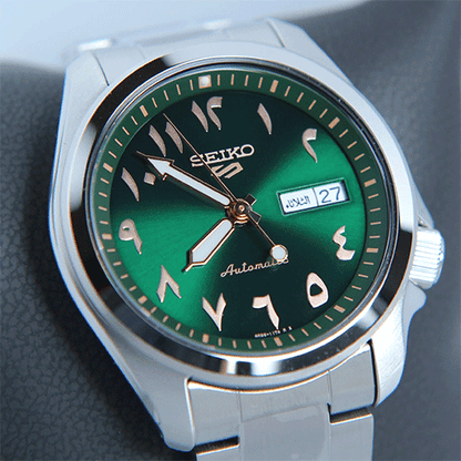 *PRECOMMANDE* Seiko Arabic Dial Green SRPH49K1