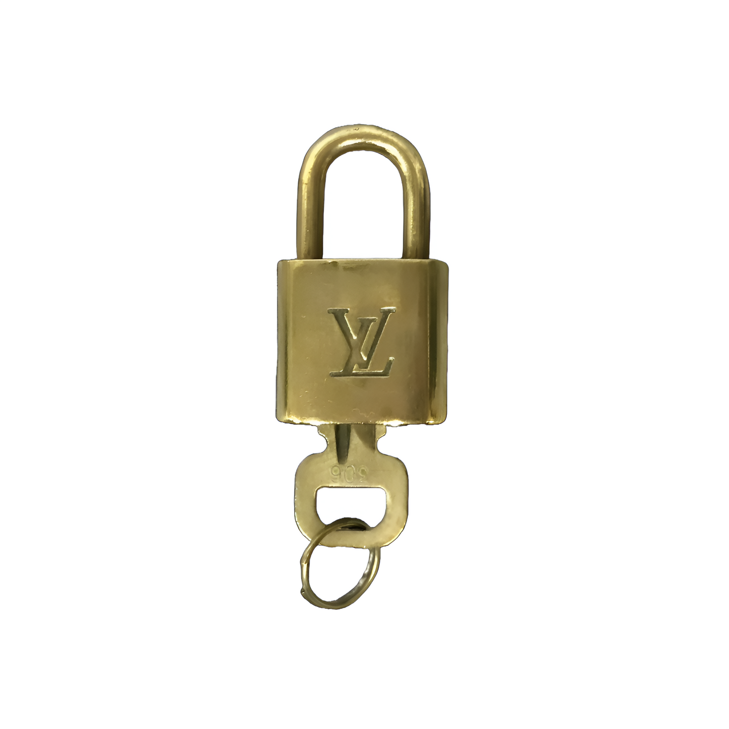 Authentic Louis Vuitton Gold Padlock